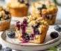 Blueberry Crumble Muffins – Easy Homemade Bakery Treat