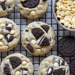 Cookies and Cream Cookie Recipe Made with Simple Ingredients