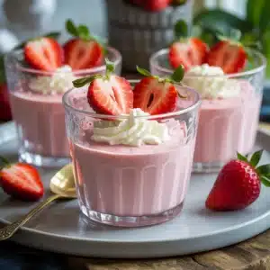 Creamy Keto Strawberry Mousse for Sugar-Free Cravings