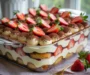 Homemade No-Bake Keto Strawberry Tiramisu – Ready with No Oven