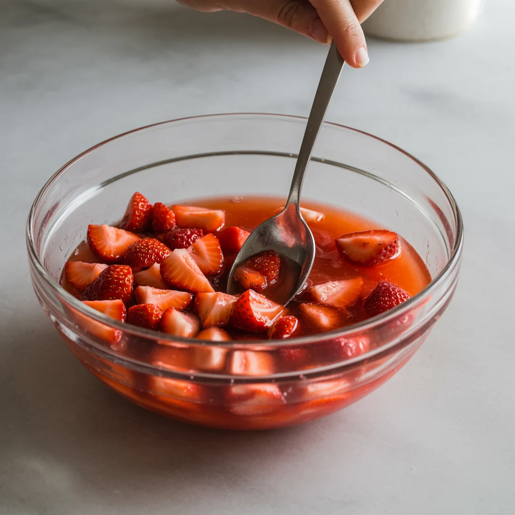 Easy Strawberry Cake Filling Recipe (Creamy & Fresh)