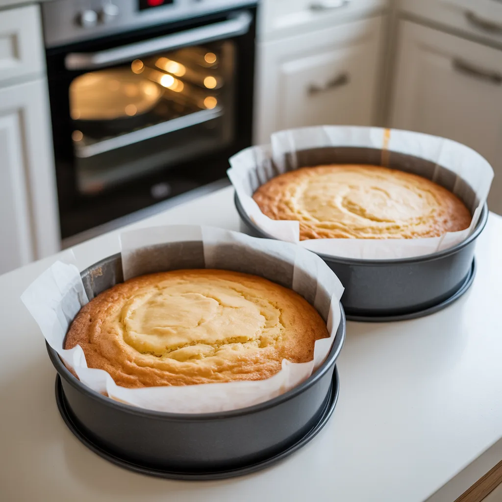 Easy Strawberry Vanilla Cake