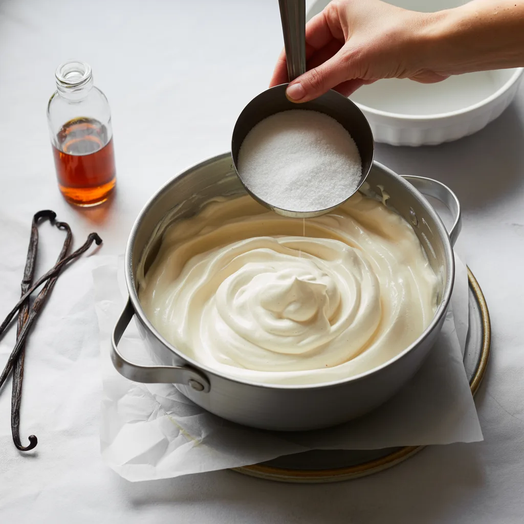 Easy Whipped Cream Frosting Recipe