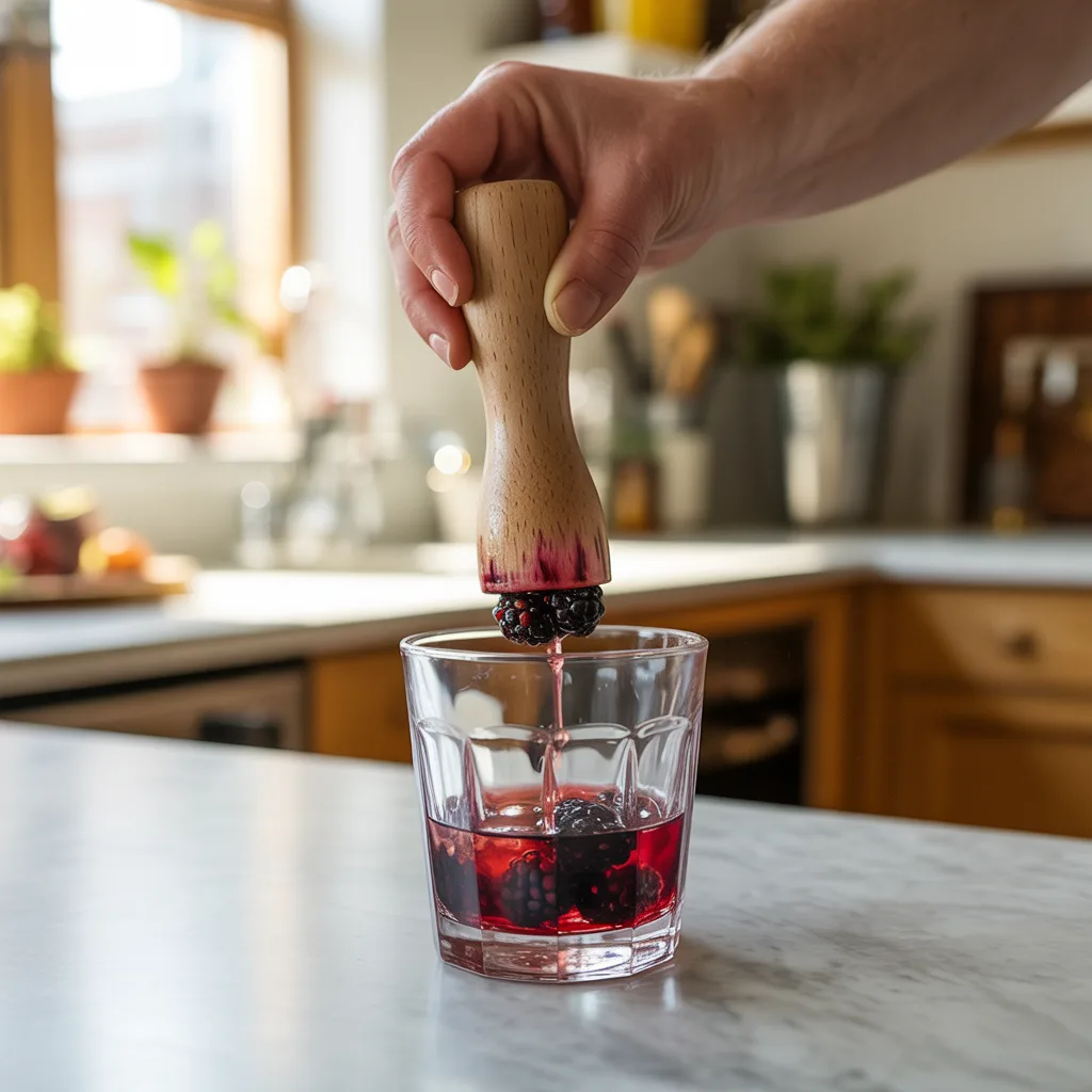 Fresh Blackberry Bramble Cocktail Recipe
