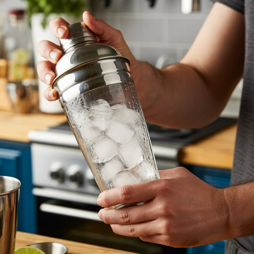 Fresh & Floral Blueberry Lavender Gin Smash Drink Recipe