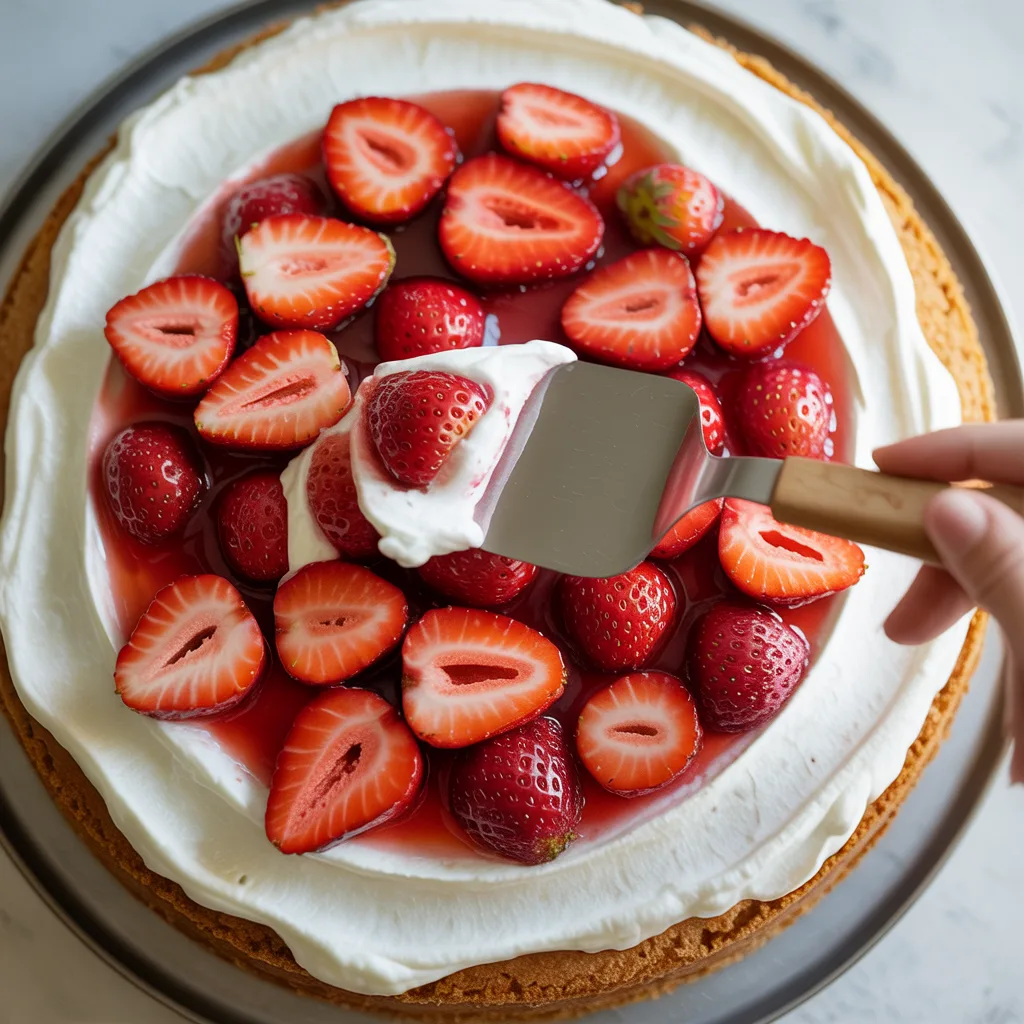 Homemade Strawberry Shortcake Cake – Soft & Creamy