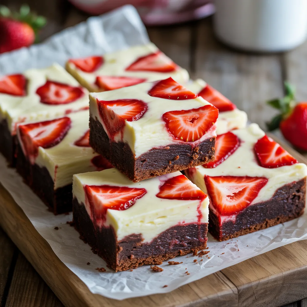 Keto Strawberry Cheesecake Brownies – Rich, Creamy & Surprisingly Easy