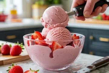 Keto Strawberry Ice Cream – Ultra Creamy & Totally Sugar Free