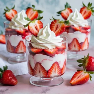 Keto Strawberry Whipped Cream Parfaits Recipes