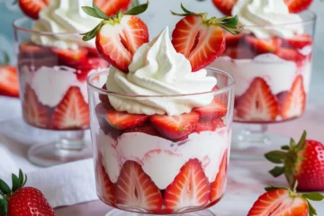 Keto Strawberry Whipped Cream Parfaits Recipes