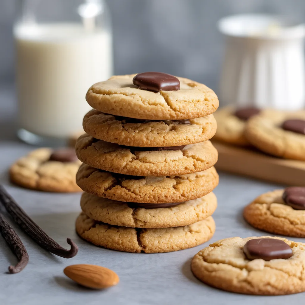 Keto Vanilla Almond Flour Cookies – Bakery-Style at Home