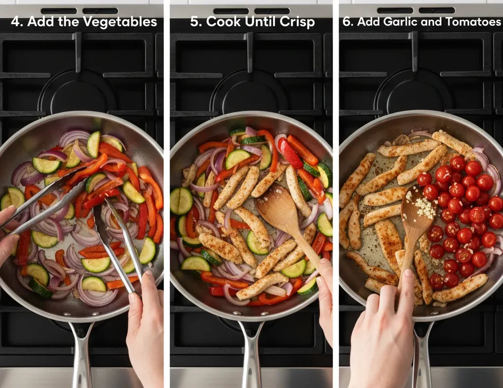 Mediterranean Chicken Stir Fry Recipe – Simple Ingredients, Amazing Taste