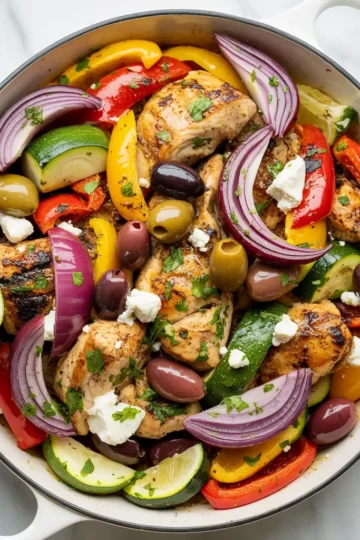 Mediterranean Chicken Stir Fry – Fresh, Fast Dinner Ready in 30 Minutes