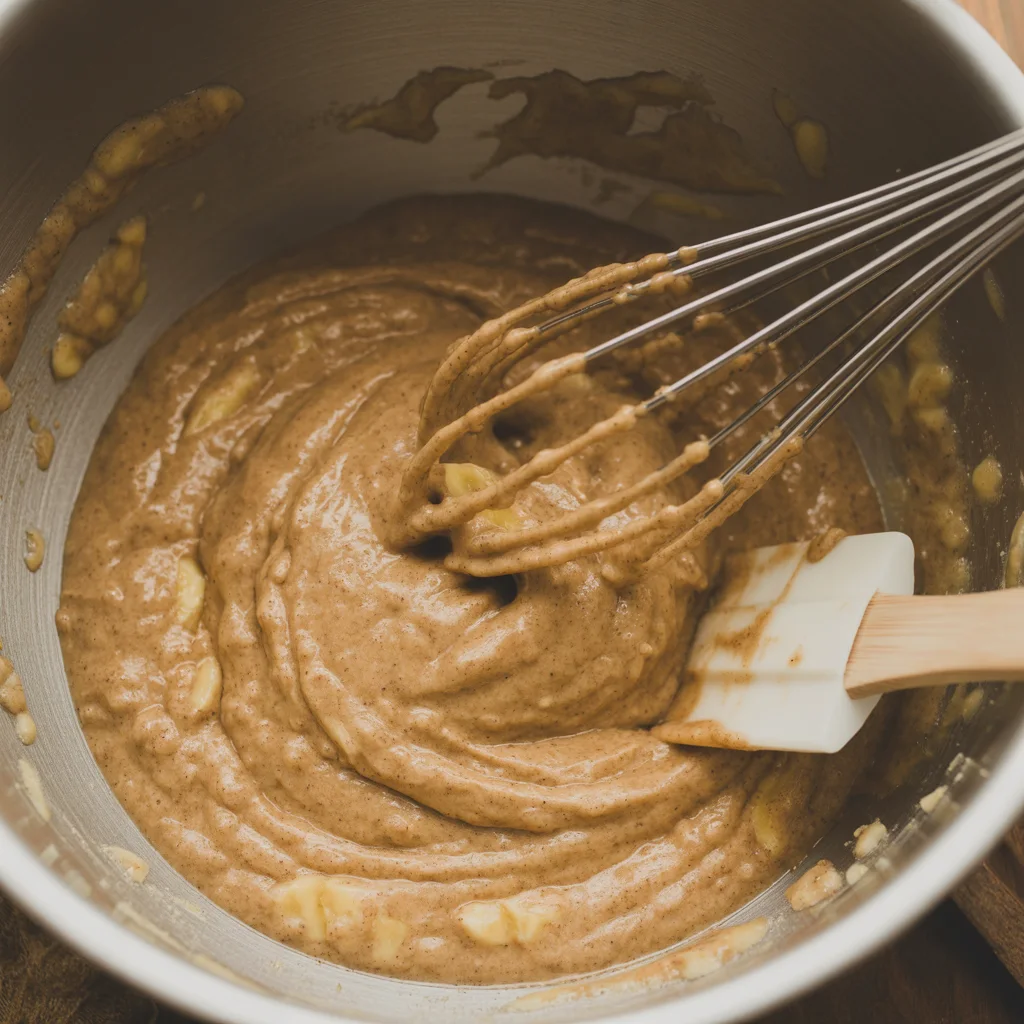 Moist Banana Bread with Cinnamon Streusel Topping