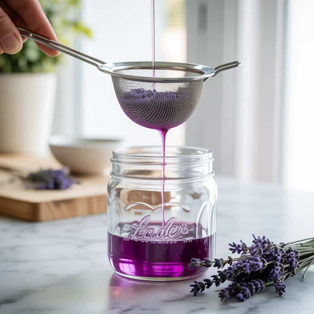 Simple Lavender Gin Sour Drink for Cozy Evenings