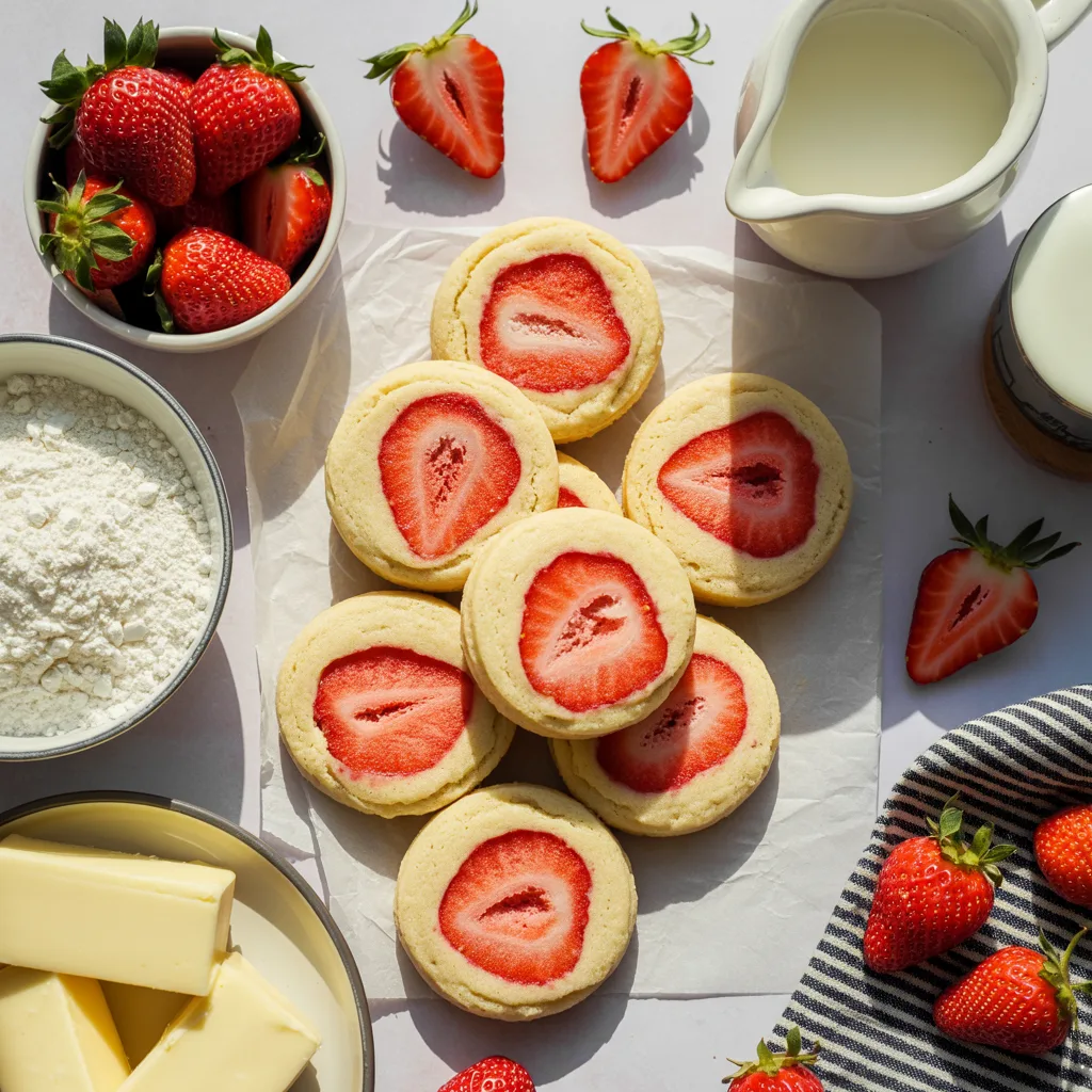Strawberry Cheesecake Cookies – Sweet, Creamy & Simple