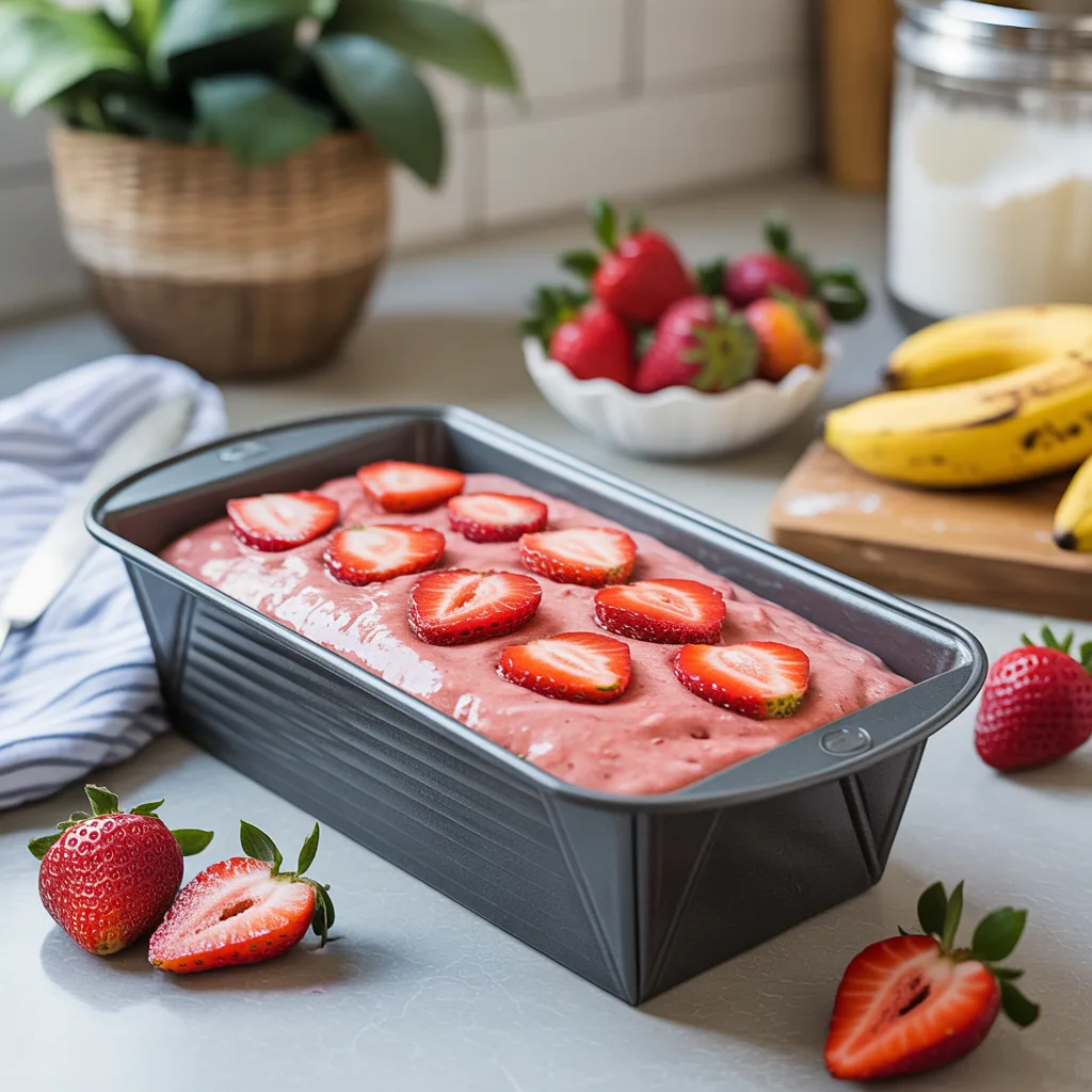 The Best Homemade Strawberry Banana Bread Recipe