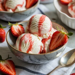 The Best Keto Strawberry Cheesecake Ice Cream You Can Make at Home