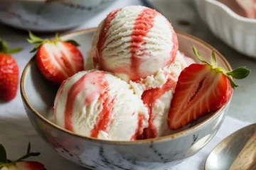 The Best Keto Strawberry Cheesecake Ice Cream You Can Make at Home