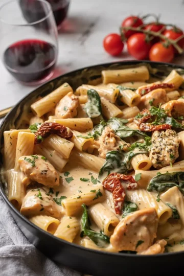 Tuscan Chicken Pasta – Creamy, Cozy, and Ready in 30 Minutes