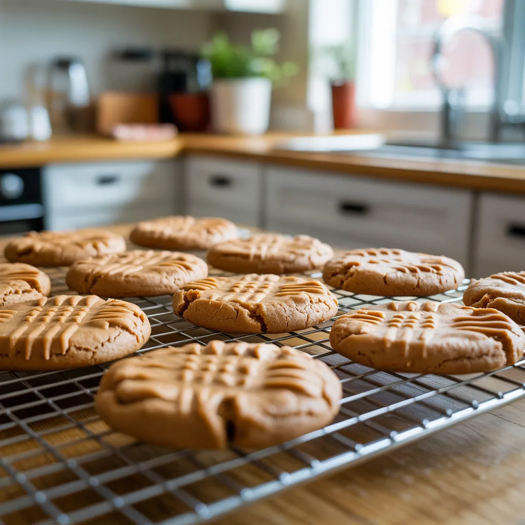 10-Minute Keto Peanut Butter Cookies Recipe