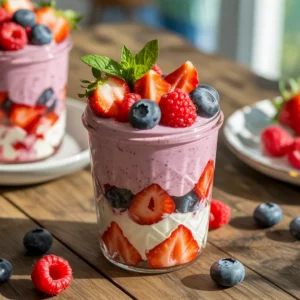 15-Minute Vegan Berry Dessert Recipes (No Baking Needed)