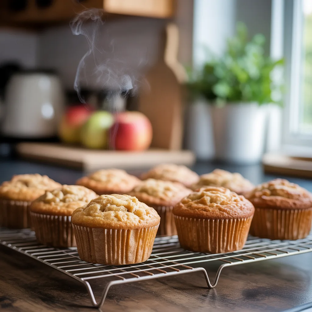 Apple Sauce Muffins – Soft, Moist & Easy to Make