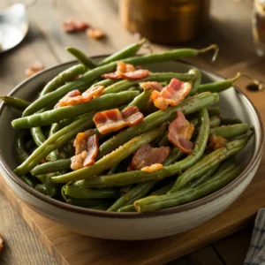 Country Ranch Green Beans with Bacon (Easy 20-Minute Side Dish)