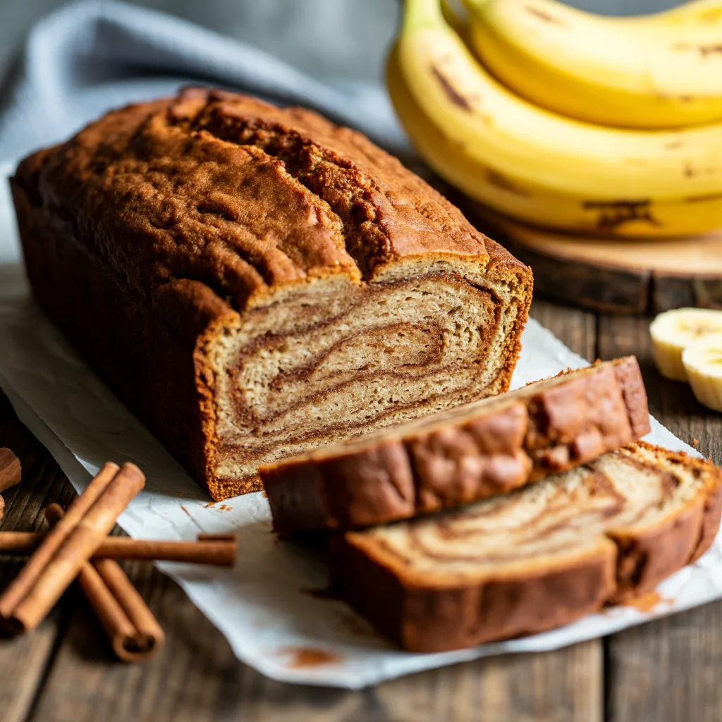 Easy Cinnamon Banana Bread That’s Super Moist