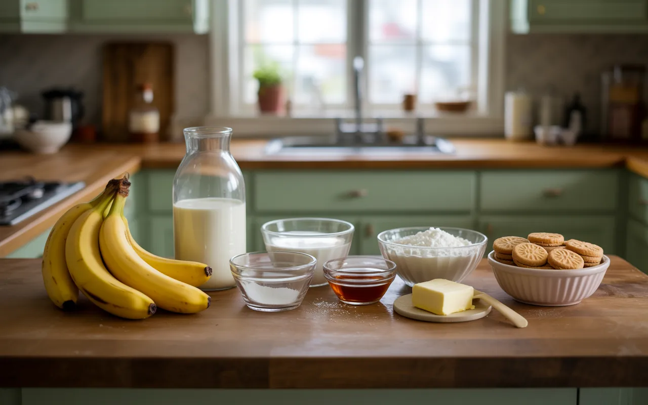 Easy Vegan Banana Pudding – No Bake Dessert