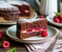 Vegan Chocolate Raspberry Cake – Rich Dairy-Free Dessert