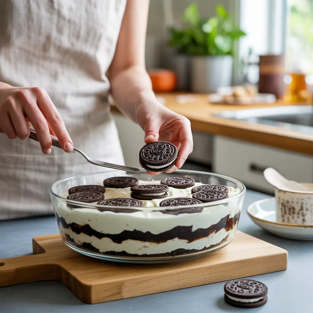 Easy Vegan Oreo Tiramisu (No Bake Dessert)