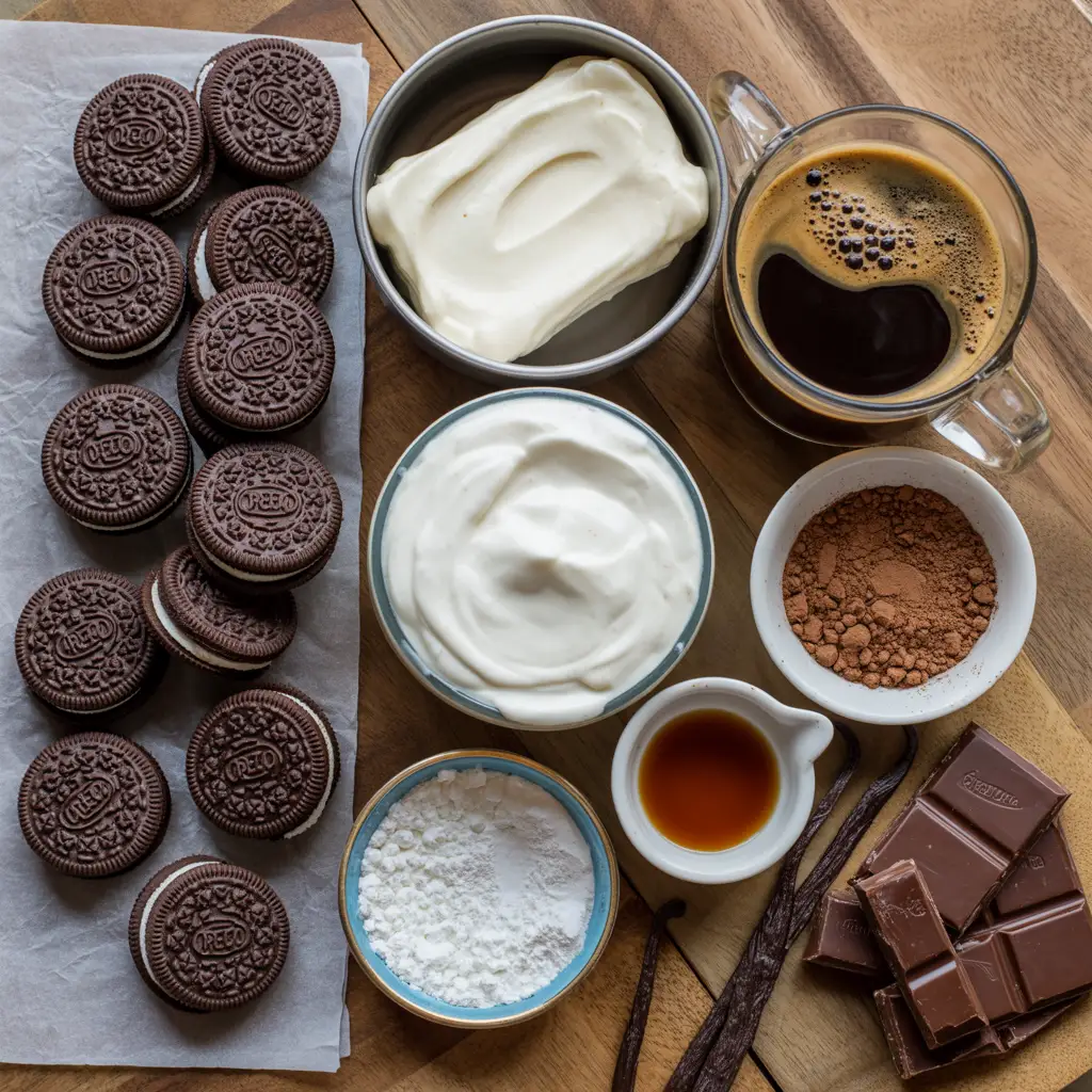 Easy Vegan Tiramisu with Oreos – No Oven Needed