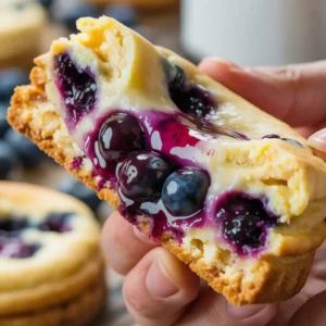 Homemade Blueberry Cheesecake Cookies Made Easy