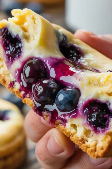Homemade Blueberry Cheesecake Cookies Made Easy