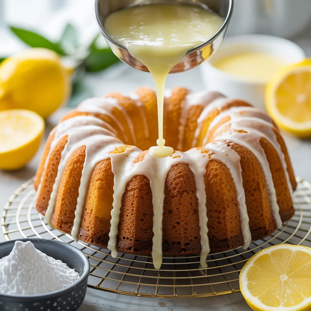 Homemade Lemon Bundt Cake That Tastes Like Sunshine