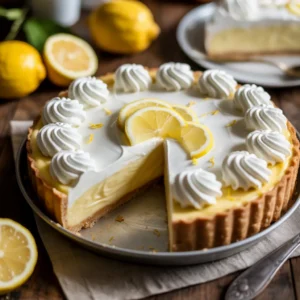 Homemade Lemon Cream Pie – Creamy Citrus Dessert