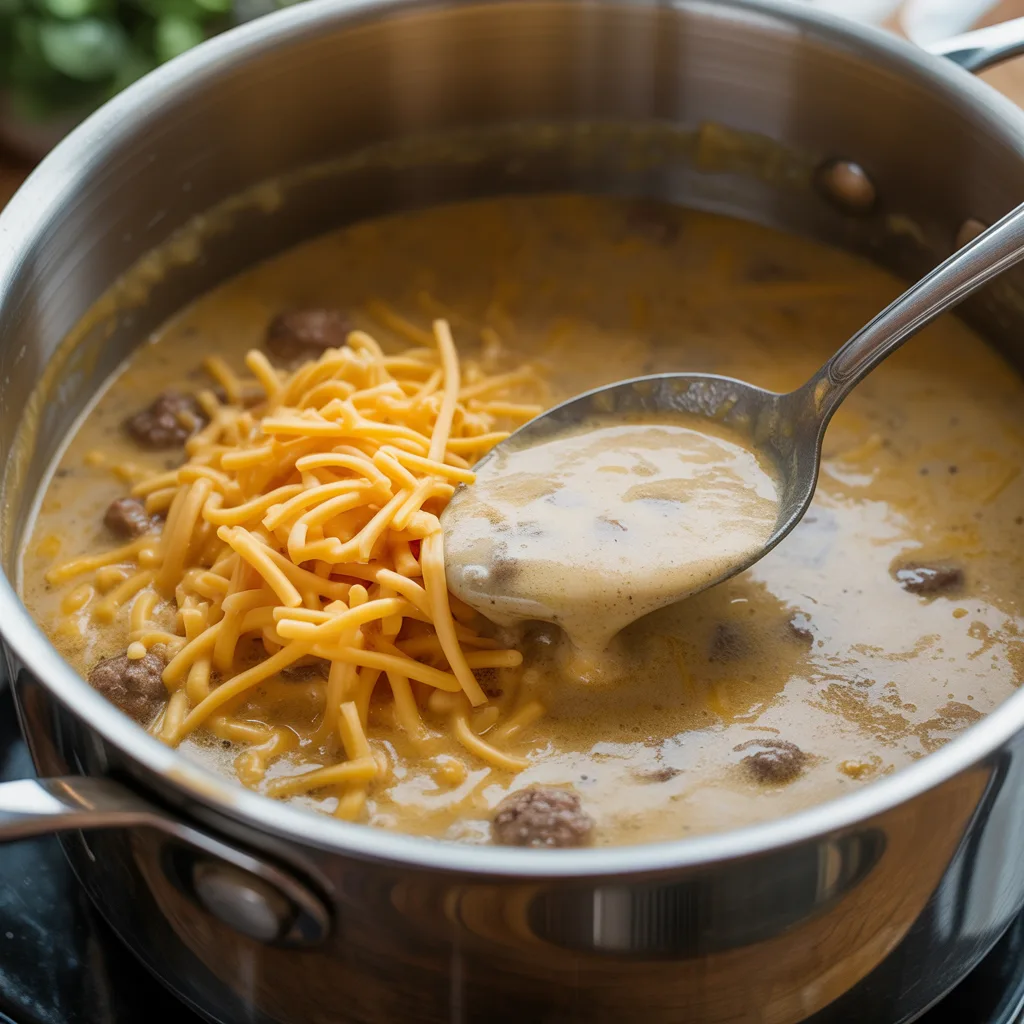 Keto Cheeseburger Soup – Comfort Food Without the Carbs