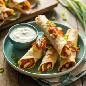 Keto Chicken Bacon Ranch Taquitos – Easy Low Carb Recipe