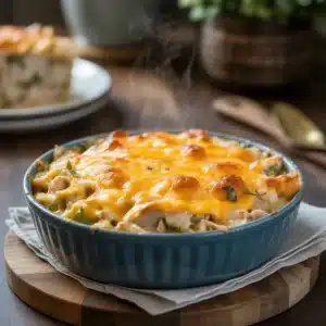 Keto Chicken Casserole – Creamy, Cheesy & So Easy to Make