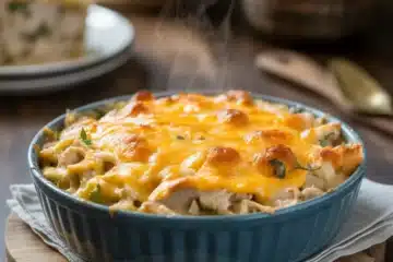 Keto Chicken Casserole – Creamy, Cheesy & So Easy to Make