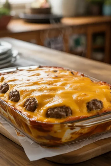 Keto Dinner Recipe Cheeseburger Casserole Everyone Loves
