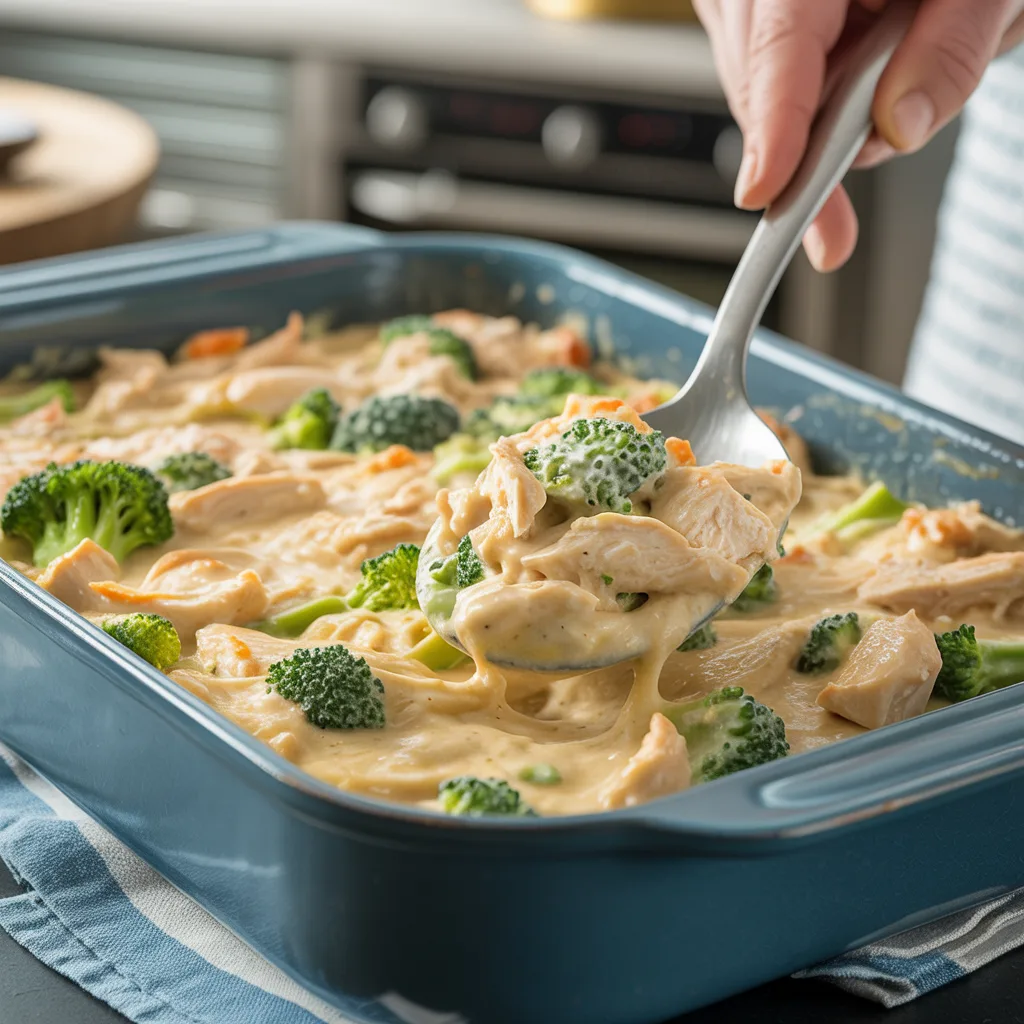 Keto Friendly Low Carb Chicken Casserole Dinner