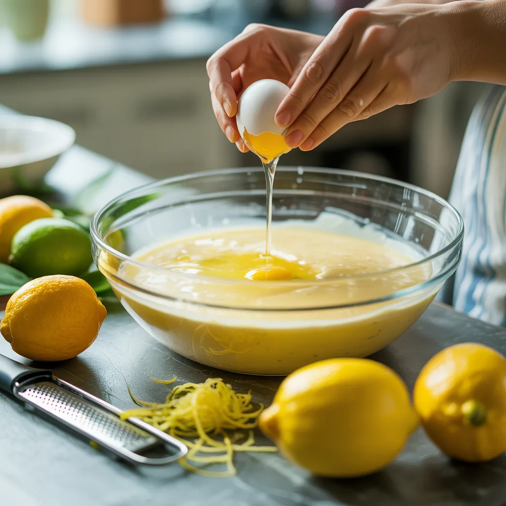 Moist Lemon Blueberry Bundt Cake from Scratch