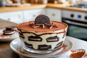 No Bake Oreo Tiramisu (Vegan Dessert Recipe)