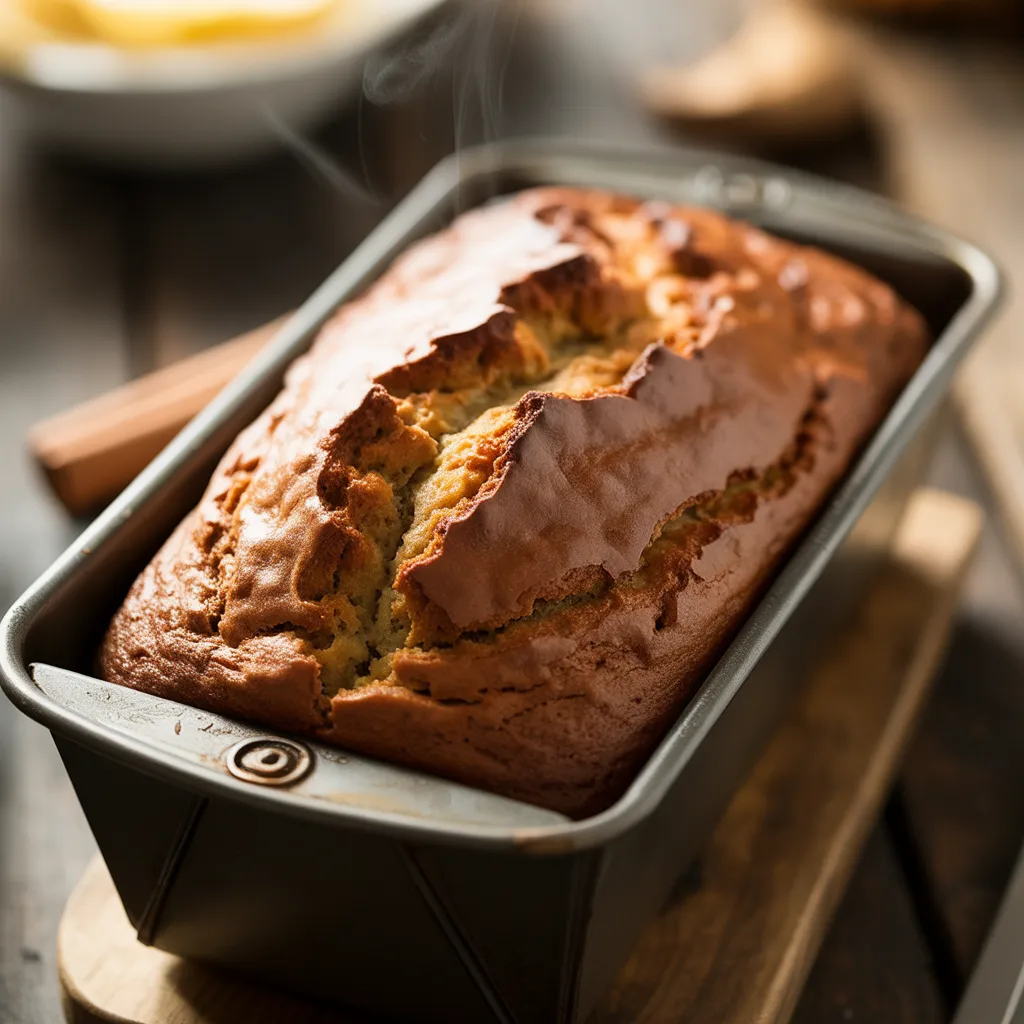 Quick Cinnamon Banana Bread (No Mixer Needed)