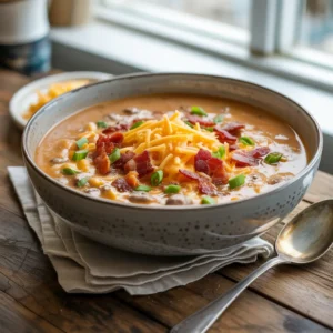 Quick Keto Cheeseburger Soup You’ll Want Every Week