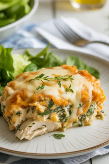 Simple Low Carb Chicken Casserole for Family Meals