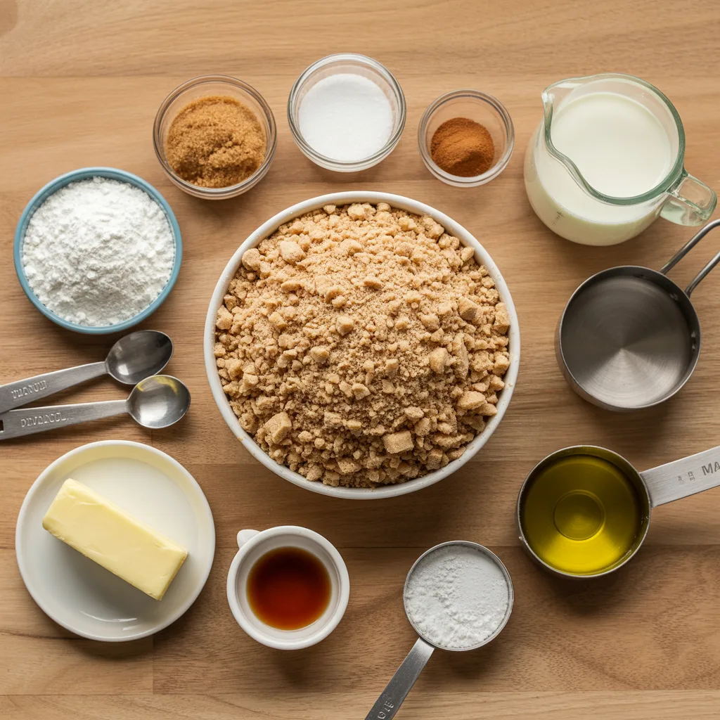 Simple Vegan Coffee Cake Recipe with Sweet Streusel Crumbs