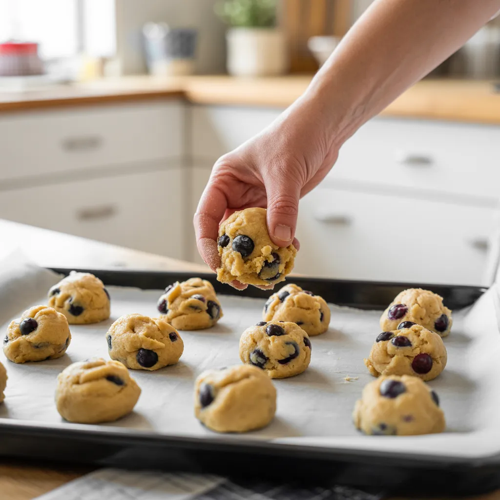 The Best Blueberry Cheesecake Cookies Ever